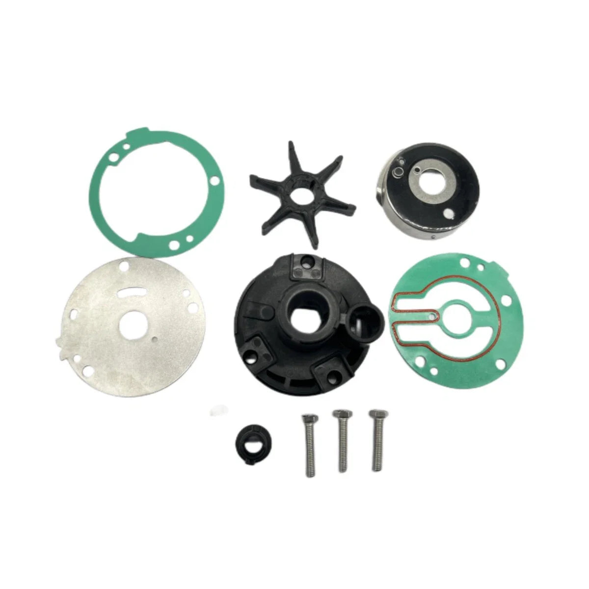 Water Pump Repair Kit for Yamaha 25/30 HP Outboard (1984-2023)