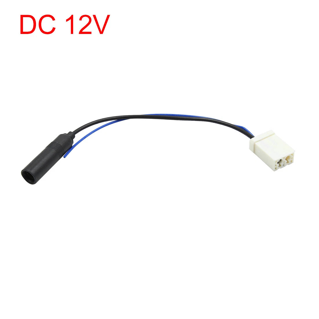 DC 12V Car Male Radio Antenna Aerial Adapter Plug Wire Cable for Toyota