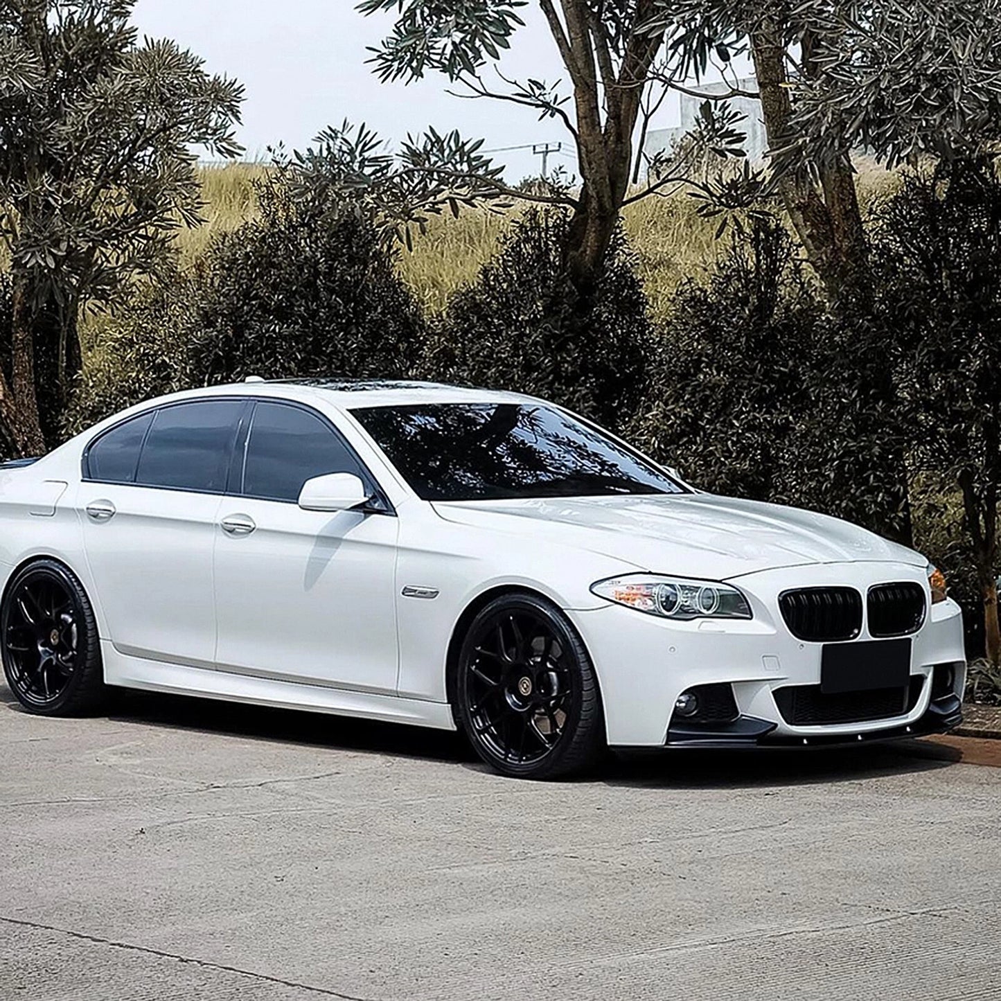Bumper Spoiler Lip for BMW 5 Series F10 F11 M Sport (2011-2017)