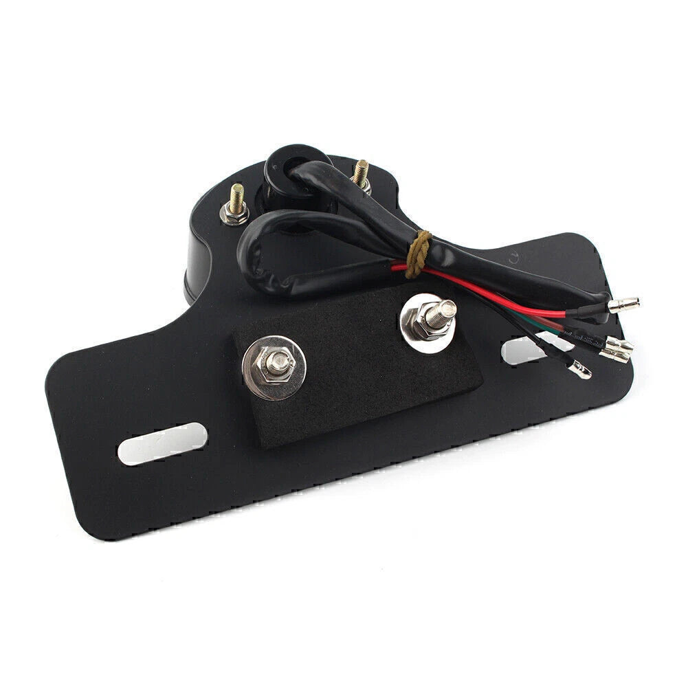 LED Tail Light Turn Signal Brake Plate for Universal Motorcycle 12V