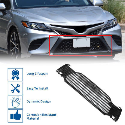 Front Lower Bumper Grille for Toyota Camry LE 2021-2022 Black