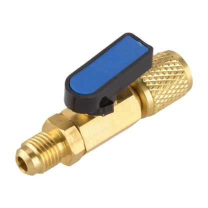 1/4" Shut Off Ball Valve for HVAC R134A R22 R12 R410A Accessories