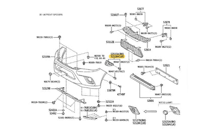 Bumper Support Bracket for Toyota Hilux Revo 4WD (2015-2019)