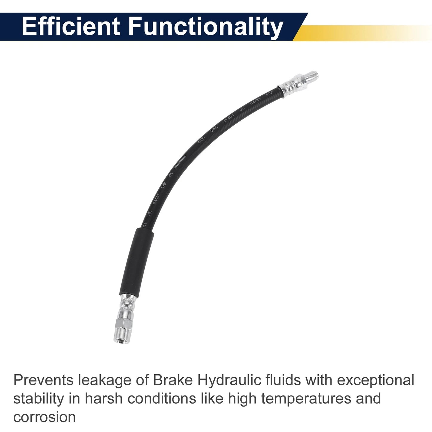 Front Brake Hose for BMW 318i (1984-1992) - Hydraulic Brake Line Replacement