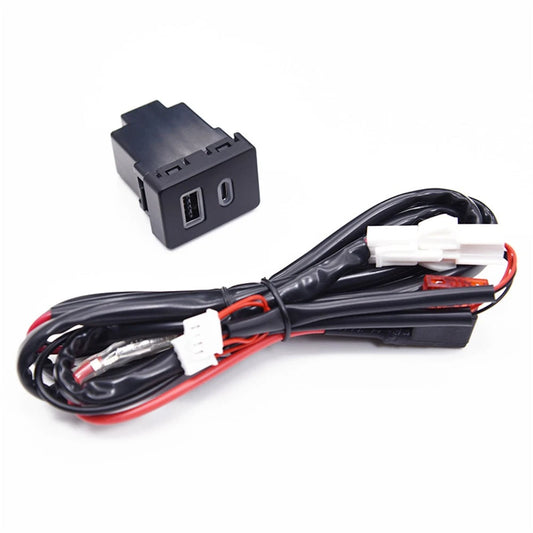 18W Type-C + QC3.0 Fast Charger for Ford Transit (2015-2023)