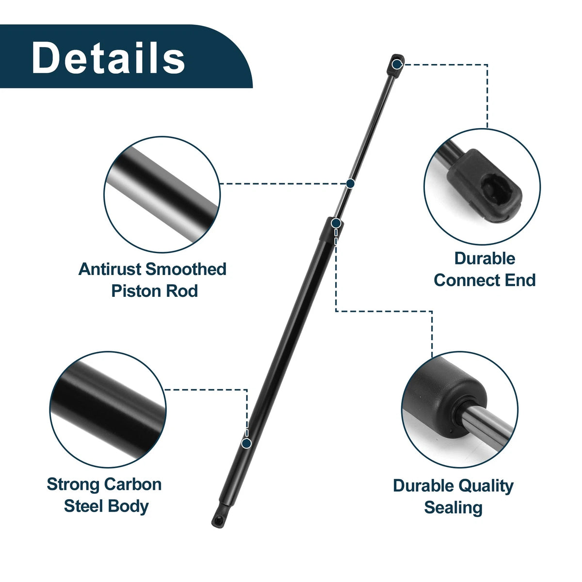 Rear Hatch Lift Supports for Kia Sedona (2006-2014)