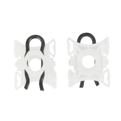 2 x 11mm Car Window Regulator Sliding Pivot Clips for BMW E32 (1989-1994)