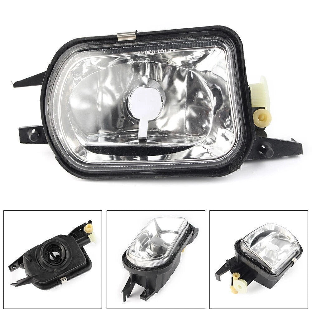 Left LED DRL Fog Light Housing Cover for Benz W203 C-Class (2001-2007)