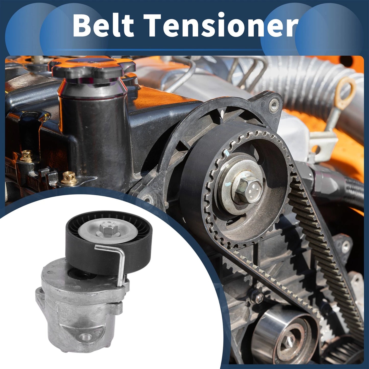 Belt Tensioner Drive for CHEVROLET MALIBU (2012-2015)