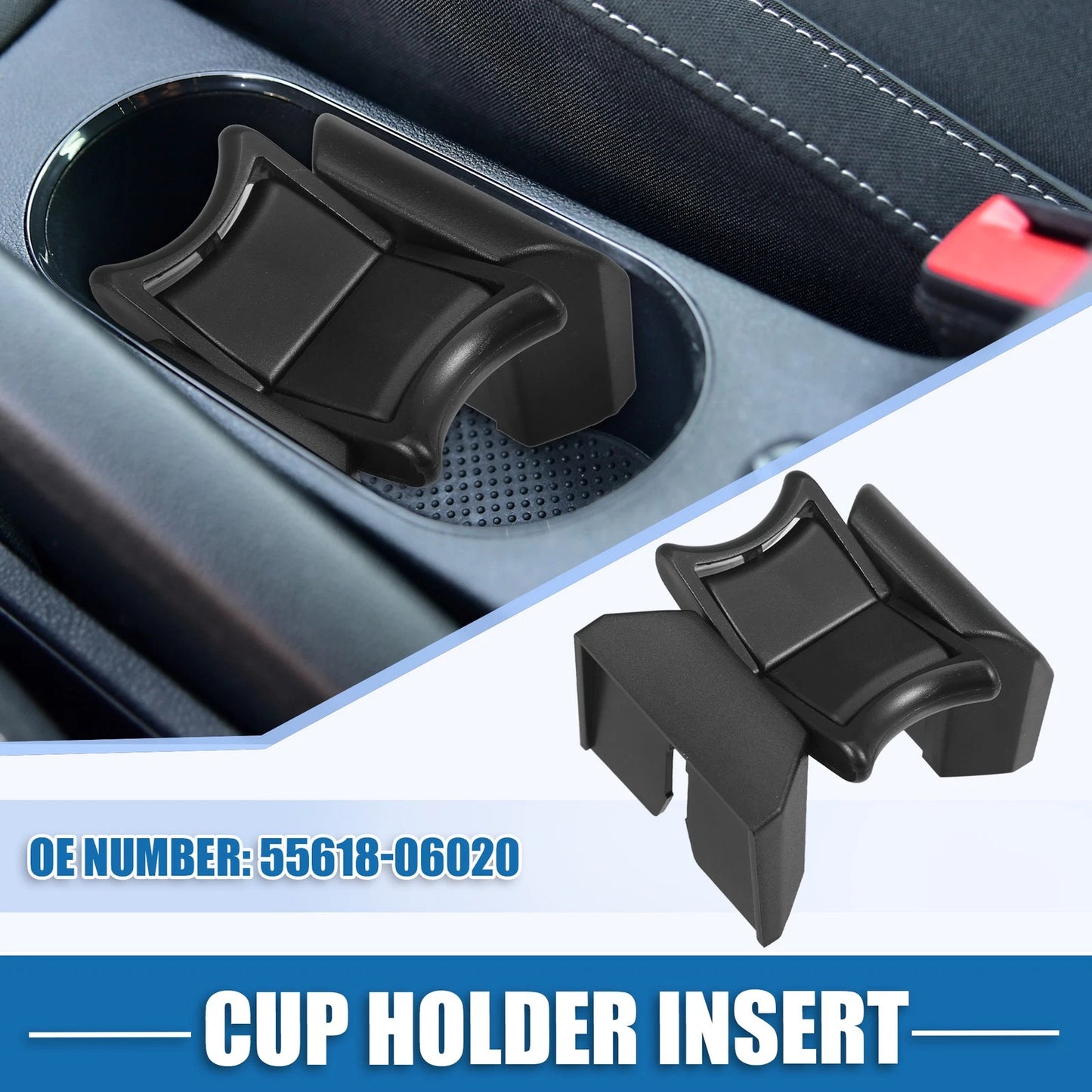Cup Holder Insert Cup Drink Holder for Toyota Camry (2007–2011)
