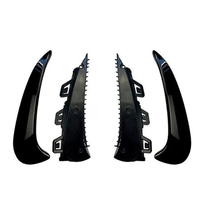 2 x Rear Bumper Canard Air Vents for Mercedes Benz GLA200 GLA260 GLA35 2020+