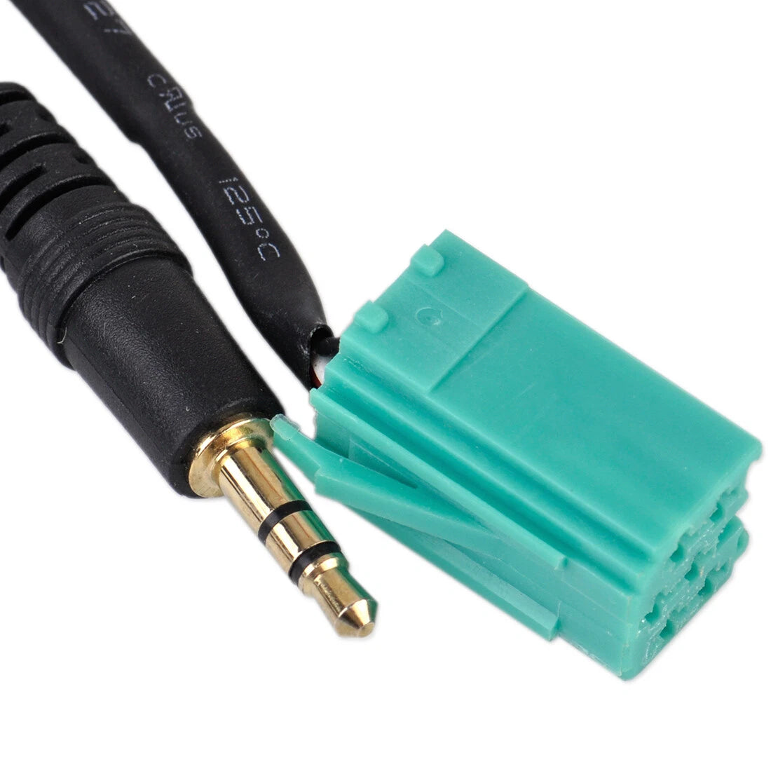 3.5mm Aux Input Adapter Audio Cable for Renault Clio (2001-2012)