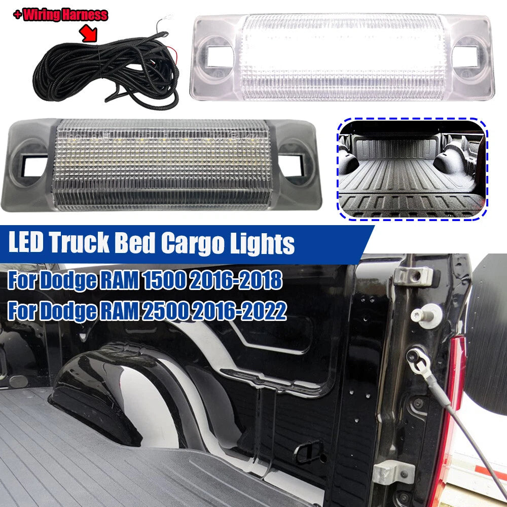 Trunk Bed Cargo Light Lamp Wiring Harness for Dodge RAM (2016–2021)