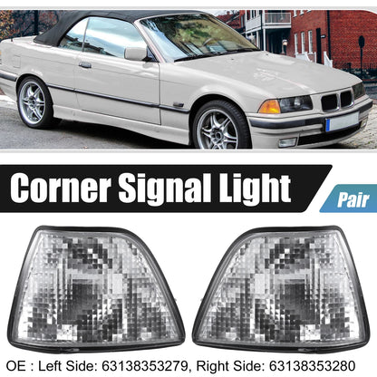 Clear Turn Signal Light Lamp for BMW E36 3 Series (1992-1998)