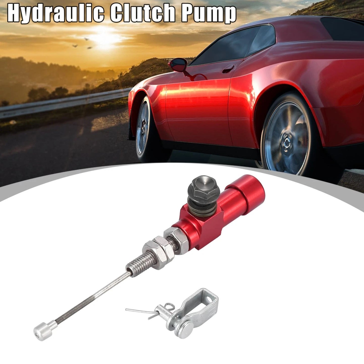 M10x1.25mm Hydraulic Clutch Master Cylinder Rod for Motorcycle