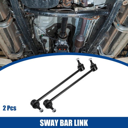 2 x Front Sway Bar Link Stabilizer for BMW X3 (2004-2010) Black