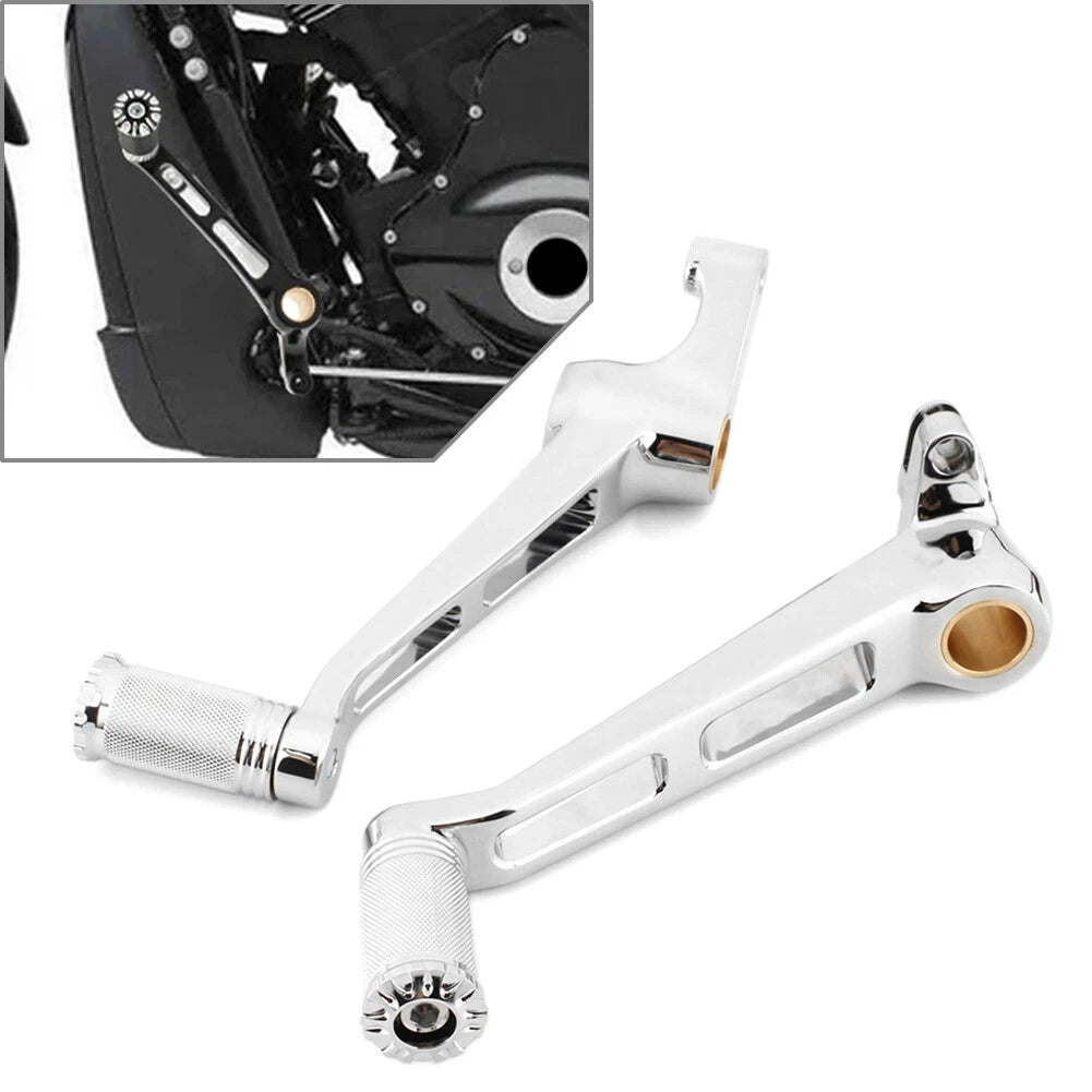 Chrome Brake Shifter Lever Arm Pedal Peg for Harley V-Rod (2002-2017)