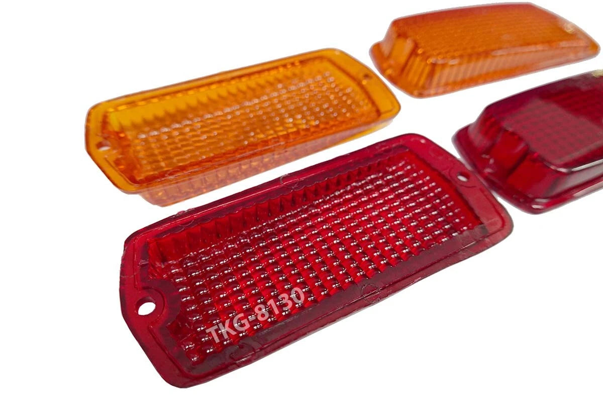 Side Marker Light Orange Red for Nissan Datsun Fairlady 510 120Y 240Z (1968-1973)