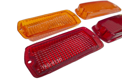 Side Marker Light Orange Red for Nissan Datsun Fairlady 510 120Y 240Z (1968-1973)