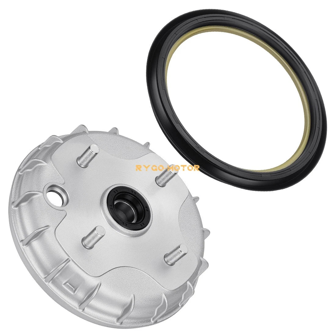Front Brake Drum & Dust Seal for Honda Rancher TRX350TE/TM (2000–2006)