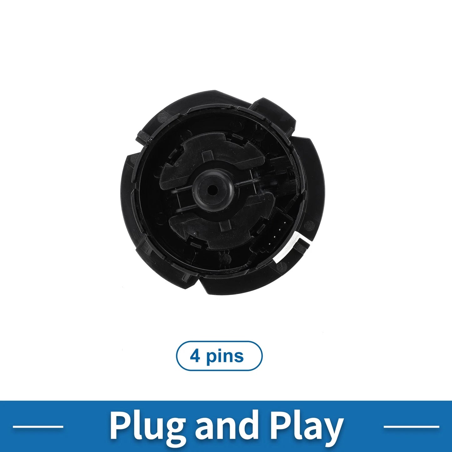 Plastic Black Headlight Switch for Porsche 718 Boxster (2023)