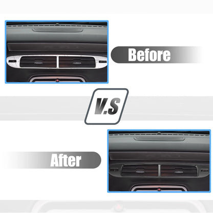 Black Center Air Conditioner Outlet Vent Cover for Chevrolet Camaro (2010-2015)