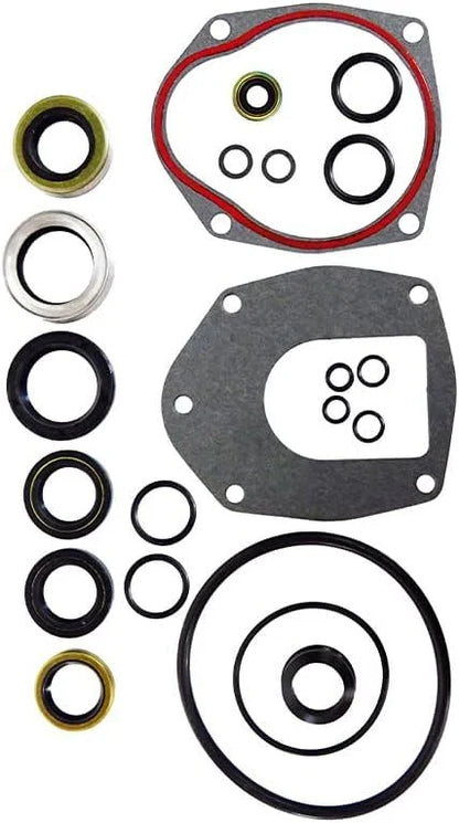 Lower Unit Gearcase Seal Kit for Mercruiser Alpha Gen II 1991-2019