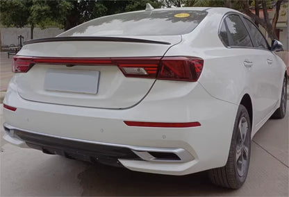 Rear Boot Spoiler Wing for 2019-2024 Kia Forte K3 Glossy Black Sedan (2019-2024)