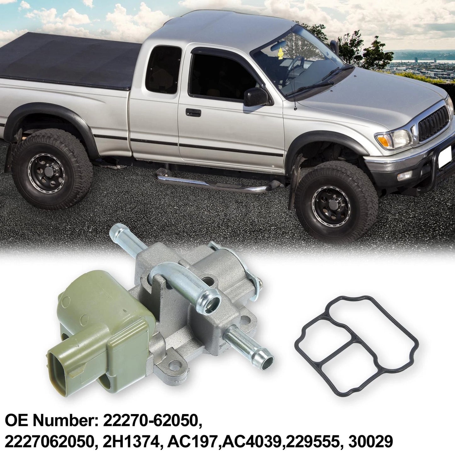 Car Idle Air Control Valve with Gasket for Toyota Tundra (2000–2002)