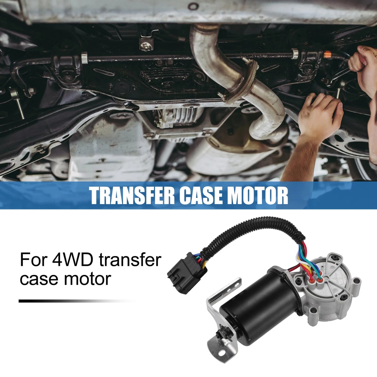 1x Set Transfer Case Motor Replacement for Chevrolet Tahoe (2003-2005)