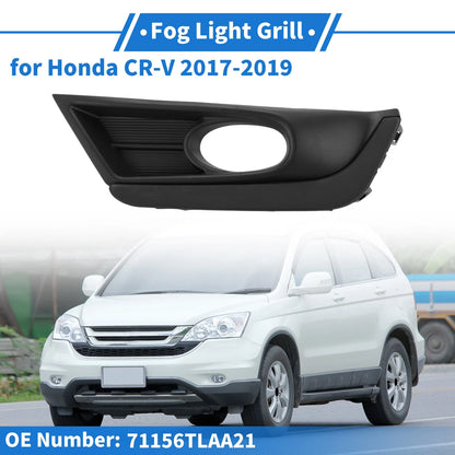 Front Left Fog Light Grill for Honda CR-V (2017-2019)