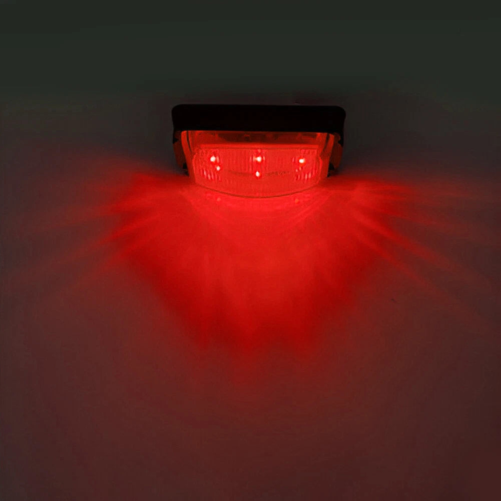 6LED Red Clearance Side Marker Lights for Truck Trailer Universal