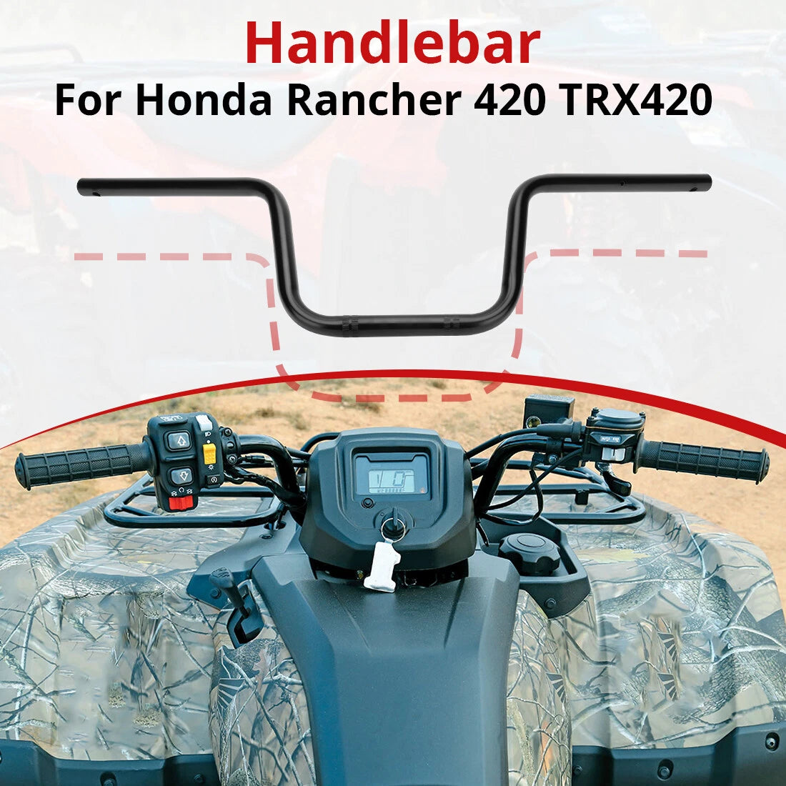 Handlebar for Honda Rancher 42 (2007–2013)