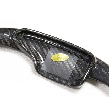 Real Carbon Fiber Steering Wheel Shift Paddle Switch Fit For Camaro 2016-2019