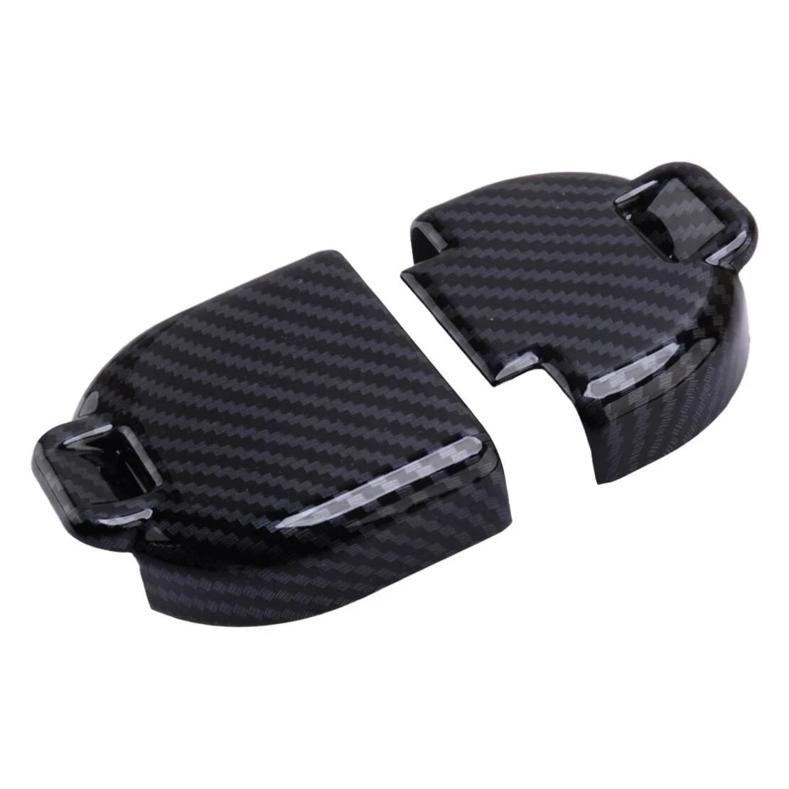 Carbon Fiber ABS Rear Bumper Tow Connector Cover for Dodge Ram (2019-2024)