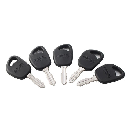 5 x GY20680 Ignition Keys for John Deere Lawn Mower Tractor (AM131946, AM135345)