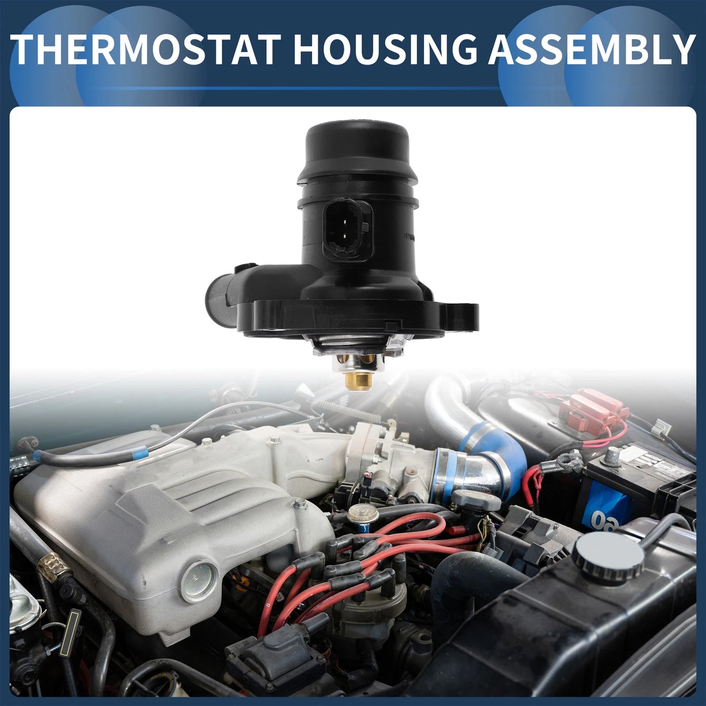 Engine Coolant Thermostat Housing Assembly for Chevrolet Cruze (2011 - 2015)