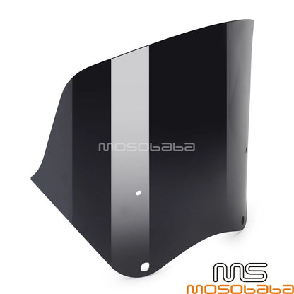 12" Smoke Windshield for Harley Dyna FatBob FXDF FXDB FXDL (1999-2017)