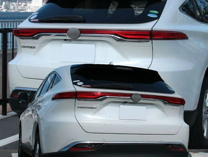 Chrome Tailgate Rear Boot Door Molding Trim for Toyota Harrier Venza (2020-2024)