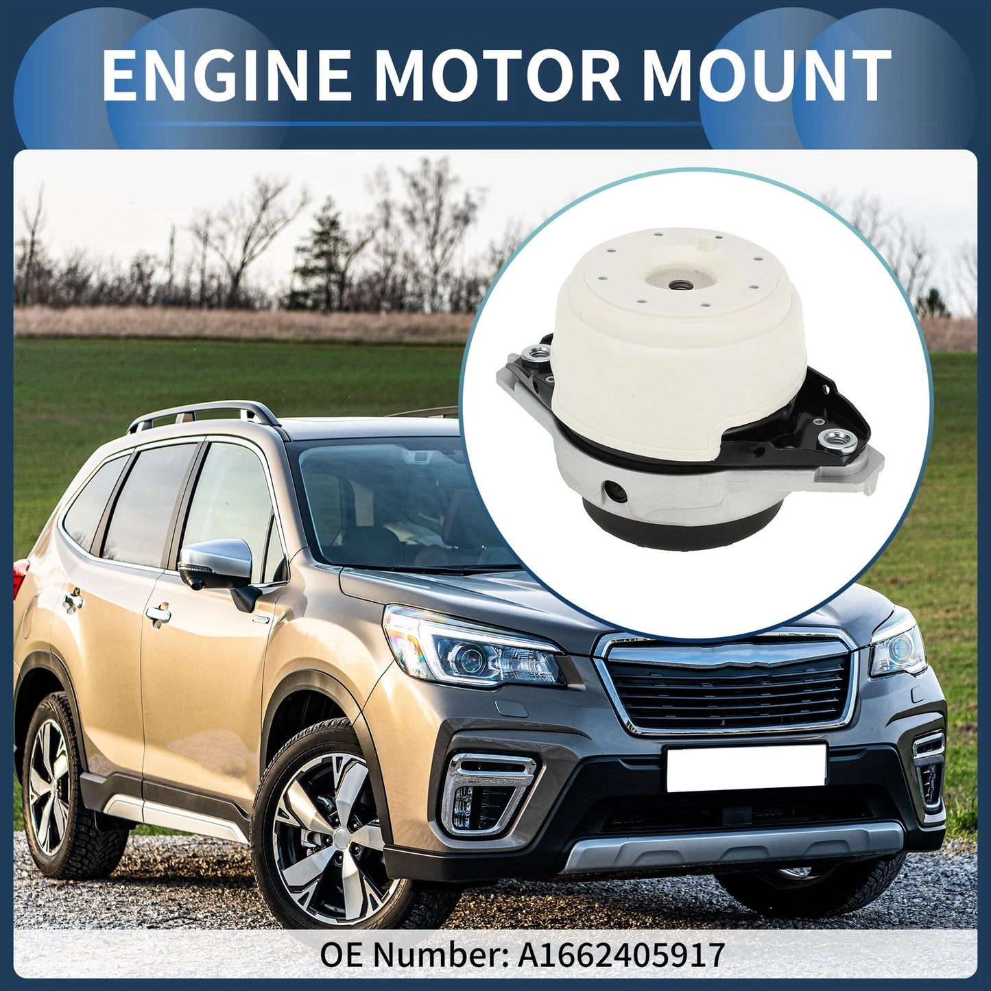 Engine Mount for Mercedes Benz GLE W166 3.0T (2015-2019)