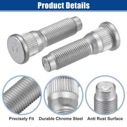 10 x 1/2"-20 Front Wheel Lug Studs for Jeep Liberty (2002-2007)