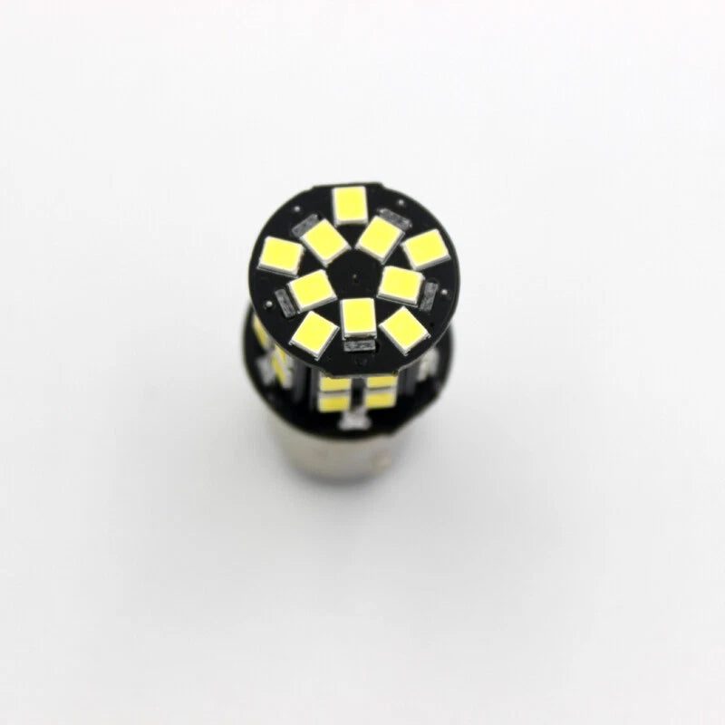 DC 6V 1157 BAY15 LED Bulb Rear lamp Turn signal light 6000K White 650LM