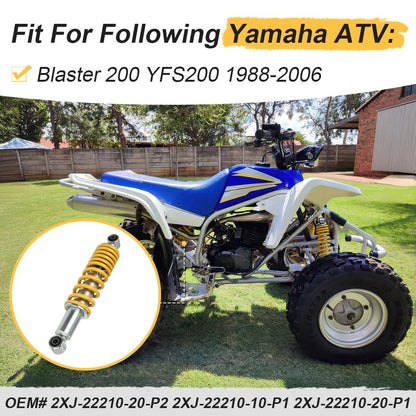 Yellow Rear Shock Absorber for Yamaha Blaster 200 YFS200 (1988–2006)