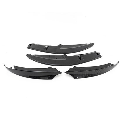 Carbon Look Front Bumper Lip Splitter for BMW E82 E88 135i (2007-2010)