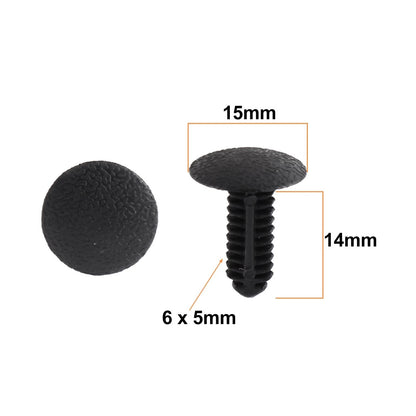 12 x Plastic Fir Tree Retainer Clips 19mm for Ford