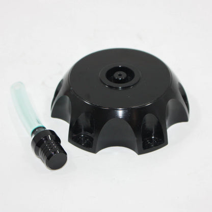 BLACK Alloy Gas Fuel Tank Cap + Breather for 110cc 125cc PIT Trail Dirt Bike