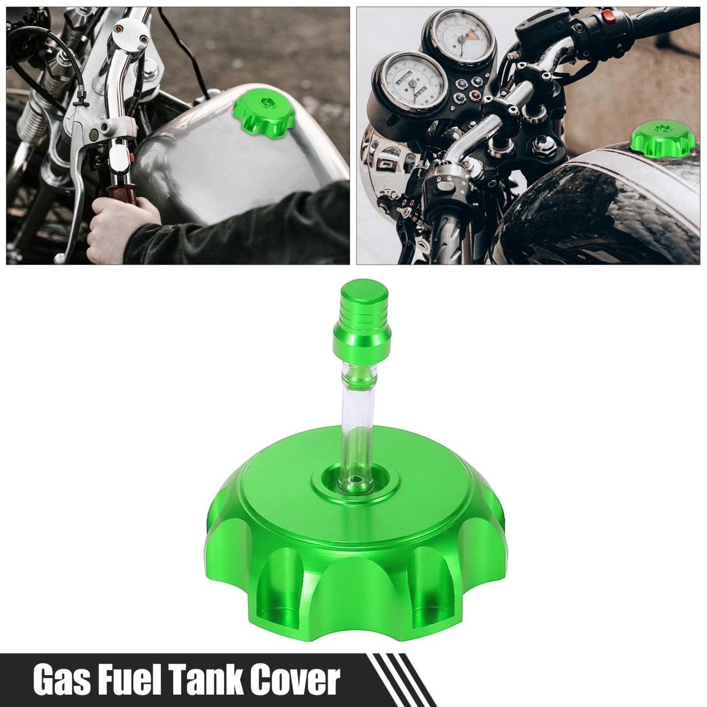 Aluminum Alloy Motorcycle Fuel Tank Cap / 1 Set / Fuel Tank Cap for Off-Road Motorcycle