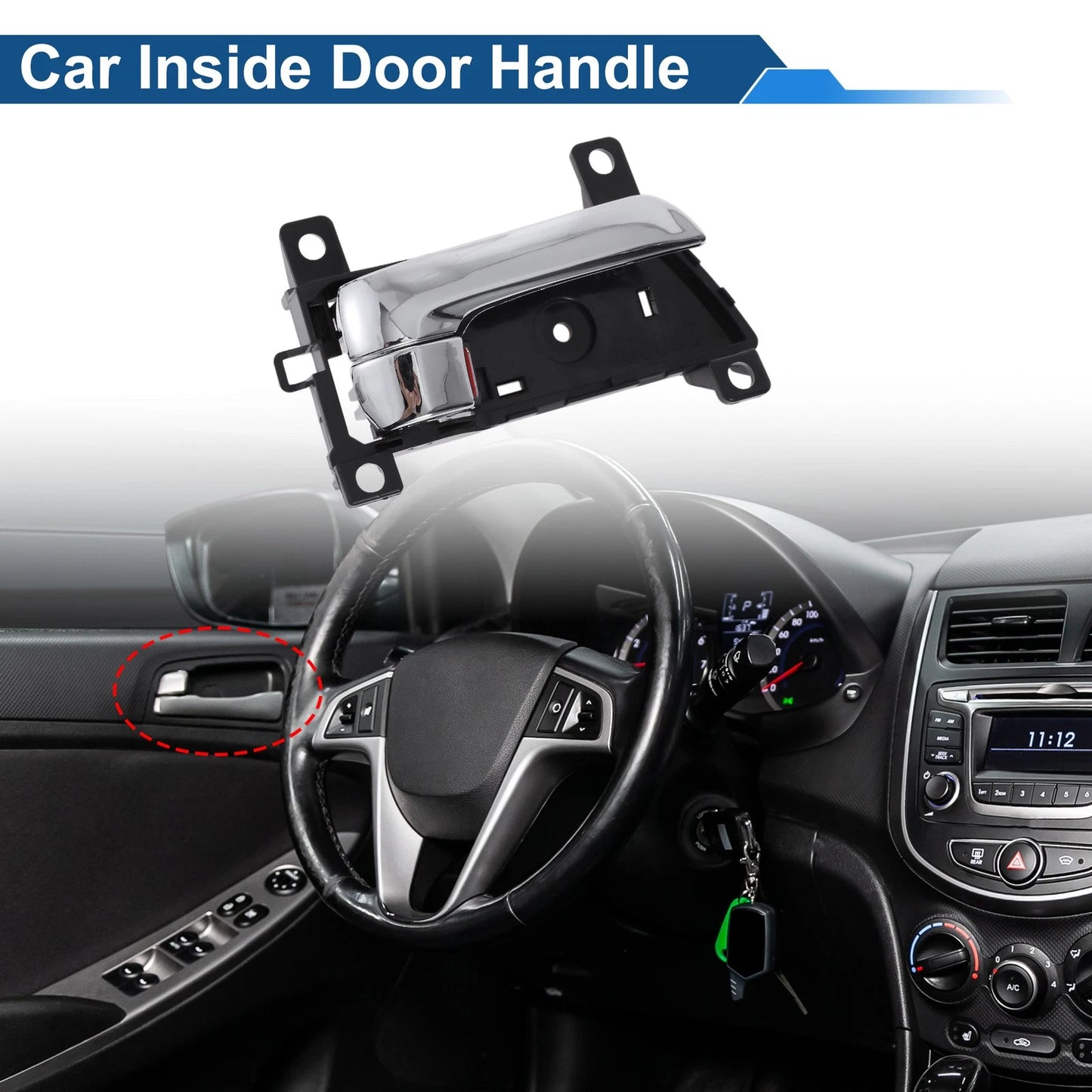 Front Driver Side Door Handle for Kia Sorento (2013-2014)
