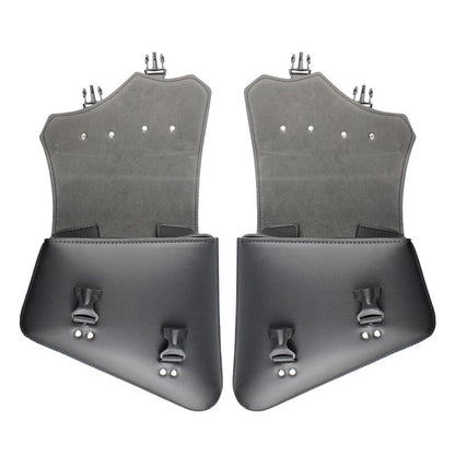 Universal Motorcycle Side Saddle Bags for Harley-Davidson Sportster XL883 1200