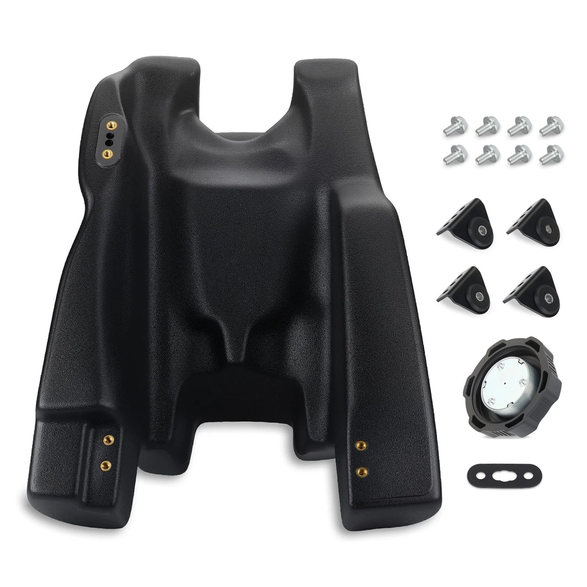 3.8 Gallon Tank & Cover & Clip & Bolt for Yamaha Warrior 350 (1987–2004)